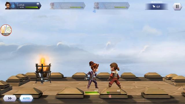 Helix Rift Event Freerunner Frenzy Easy Level 2 Gameplay 3 Stars Assassin's Creed Rebellion смотреть онлайн