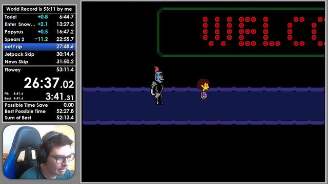 Undertale Any% Speedrun in 53:08 (Former WR) смотреть онлайн