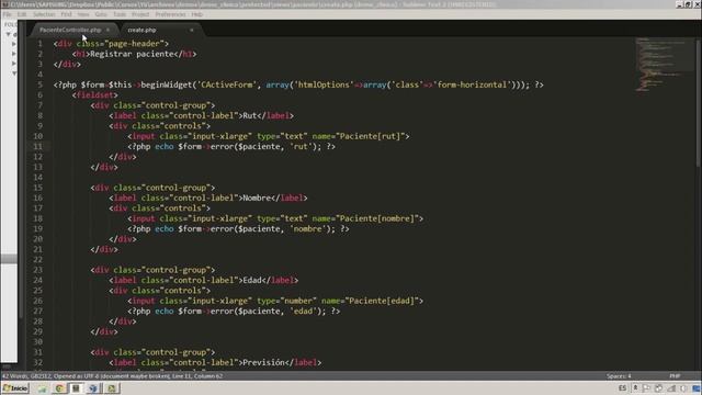 4 - Yii PHP Framework: Modelos y ActiveRecord II смотреть онлайн