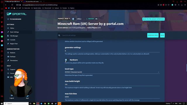 HOW TO SETUP A MINECRAFT SERVER WITH GPORTAL 1.20 #gportal смотреть онлайн
