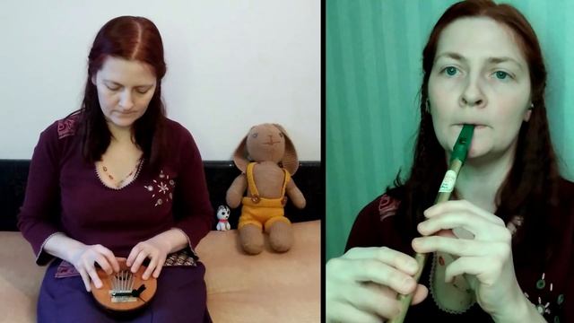 Kalimba, low whistle, tin whistle - irish polkas: The Britches Full Of Stitches / Egan's смотреть онлайн