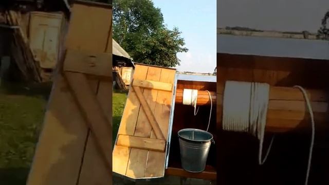 Ремонт колодца/установили крышку-домик на колодец смотреть онлайн