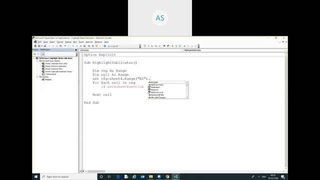 How to highlight the all duplicate cells using excel vba смотреть онлайн