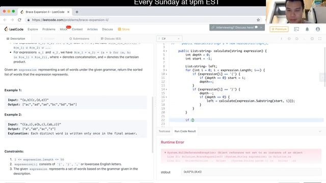 1096. Brace Expansion II (Leetcode Hard) смотреть онлайн