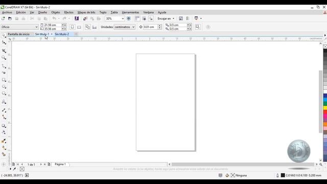 Pantalla Principal de CorelDraw X7 смотреть онлайн
