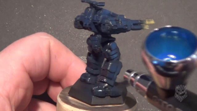 RIFLEMAN, PAINTING BATTLETECH. Davion Guards paint scheme смотреть онлайн