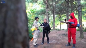 LTT Game Nerf War : Dou Warriors SEAL X Nerf Guns Fight Mr Zero Crazy In An Unexpected Mission