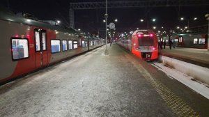 Как объявляют поезда на Балтийском вокзале г. Санкт-Петербурга