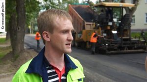 Кстово. Ремонт дороги на ул. Талалушкина