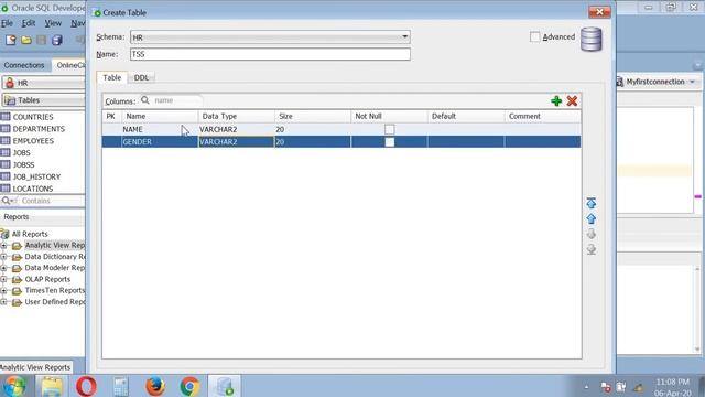 Creating table ORACLE- LESSON 2 смотреть онлайн
