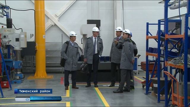 Завод по сборке и капитальному ремонту блочно-модульных газовых электростанций открыли под Тюменью смотреть онлайн