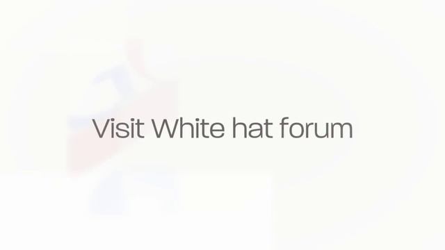 White hat seo forum смотреть онлайн