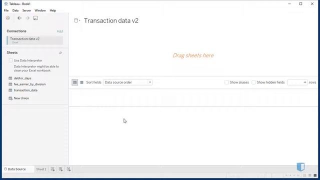 Connecting to an Excel file to a Tableau Workbook смотреть онлайн