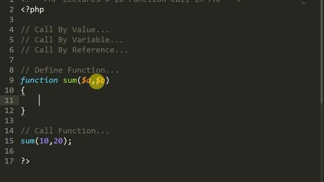 Call Function In PHP Call Back Function In PHP Function Call By Value, By Variable, By Reference PH смотреть онлайн