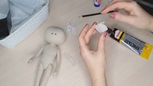 МК текстильной интерьерной куклы. 3 часть:  Обувь для куклы.