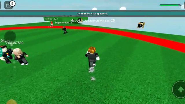 игра кто последний уйдёт из круга первое видео в Roblox смотреть онлайн