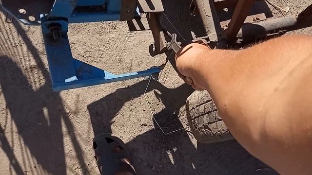 Замена шкива на тяжелом дизельном мотоблоке смотреть онлайн