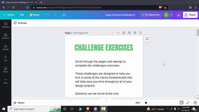 14. Canva Practice Exercise 1 смотреть онлайн
