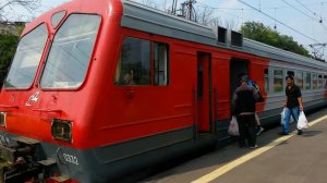 Электропоезд ЭД4М - 0332 на станции Электросталь