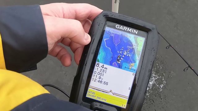 Garmin VIVID 4 для зимней рыбалки. Ice Fishing set-up. смотреть онлайн