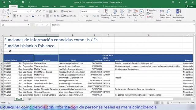 Aprende Excel en 5 Mins #52, Función Isblank o Esblanco, Parte 1 смотреть онлайн