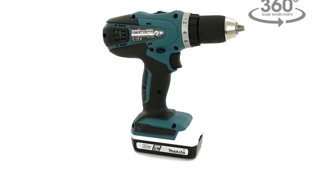 360 видео изглед: Акумулаторен винтоверт MAKITA DF457DWE смотреть онлайн