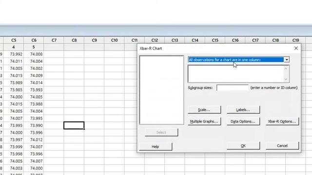 4-2: How to draw x bar and R charts using Minitab رسم خرائط ضبط المتوسط والمدى باستخدام برنامج смотреть онлайн