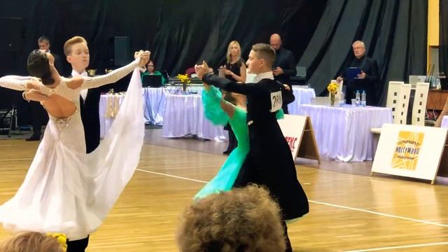 Gomel Open 2019 Матвей Гришко - Полина Тимофеева Юниоры 2 Медленный Вальс смотреть онлайн