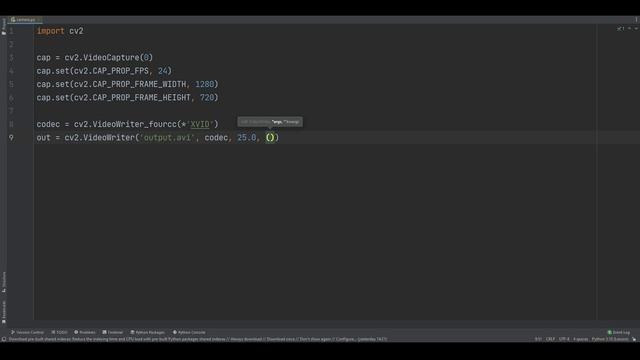 Съёмка видео на веб-камеру с помощью python смотреть онлайн