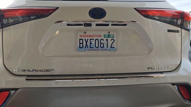 Rear Liftgate Emblem Blackout Overlay Kit Review for 2021 Toyota Highlander Platinum Trim смотреть онлайн