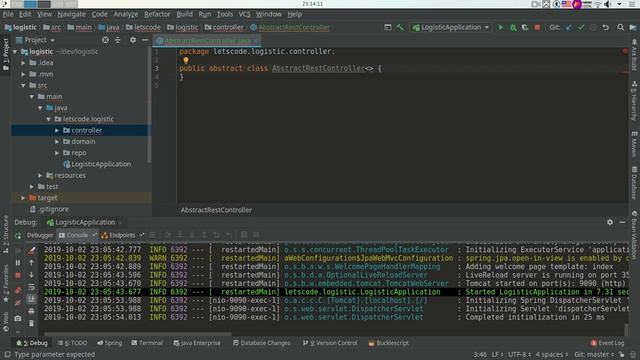 Простой расширяемый REST CRUD. Spring Boot + Webix смотреть онлайн