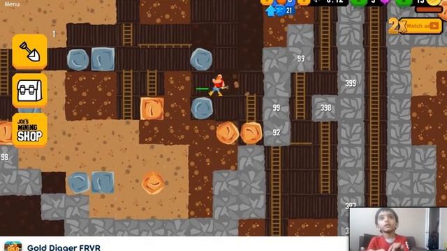 Gold Digger FRVR Part 1 |  Games Review