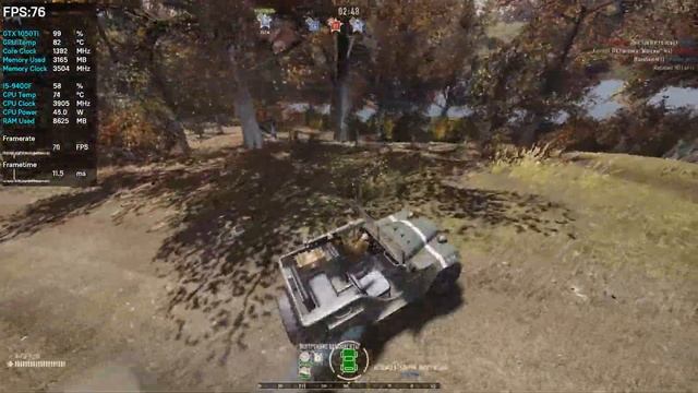 Heroes & Generals : GTX 1050Ti 4GB, I5-9400F, Windows 11 | 1080p | PC Gameplay Benchmark смотреть онлайн