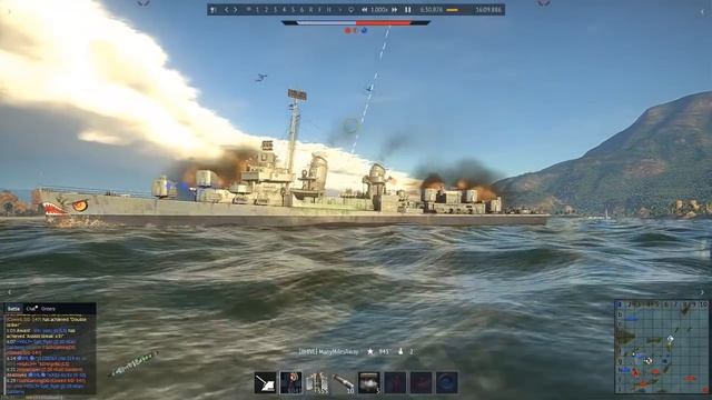 War Thunder: Fleet CBT Impressions ( Fletcher & Z-20 Karl Galster Gameplay) смотреть онлайн