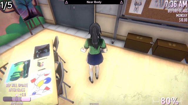 №24 ➤ ЧЕЛЛЕНДЖ! Устранение клуба искусства! ➤ Yandere Simulator смотреть онлайн