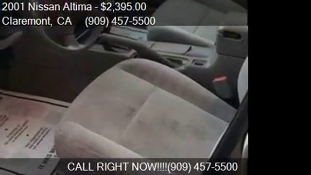 2001 Nissan Altima XE 4dr Sedan for sale in Claremont, CA 91 смотреть онлайн