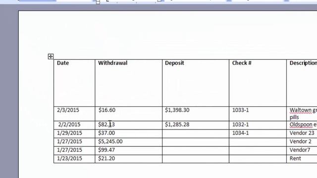 Word 2003 Table Cell Alignment With Tabs and Indents смотреть онлайн
