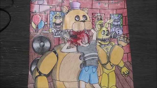 The Bite of 83 FNAF Drawing смотреть онлайн