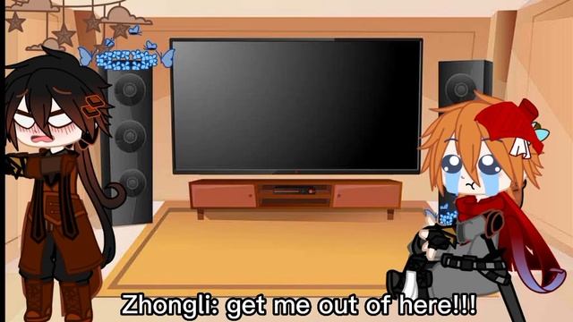 •|Zhongli and Childe react to some video|• (Tartali)~Childe x Zhongli~ смотреть онлайн