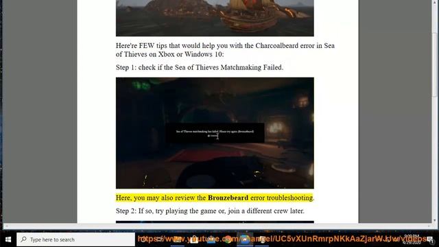 Fix Charcoalbeard error in Sea of Thieves on Xbox or Windows 10 смотреть онлайн
