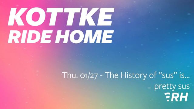 Thu. 01/27 - The History of “sus” is… pretty sus смотреть онлайн