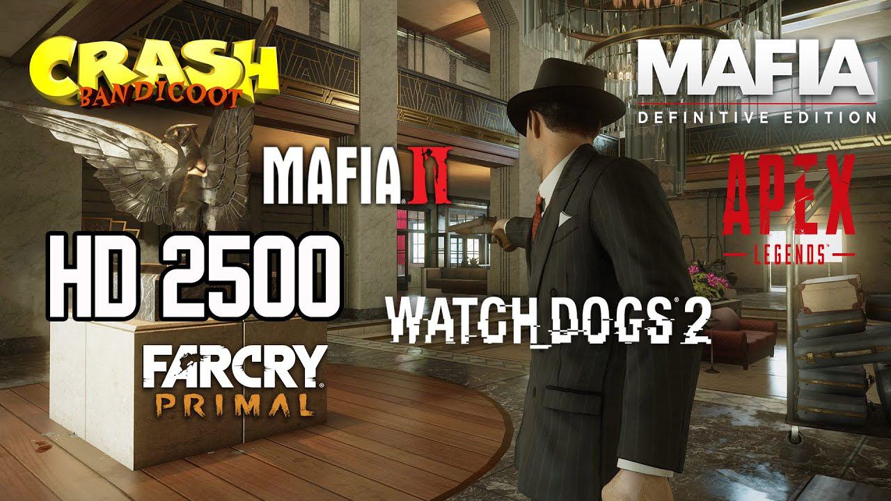 Intel HD Graphics 2500 In 6 GAMES