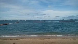 Таиланд в сентябре. Паттайя. Центральный пляж.  Pattaya. The central beach.