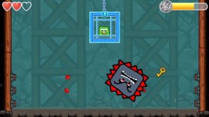 ИГРАЮ ЗА БОССА в  игре красный шарик   про New Red Ball 4.