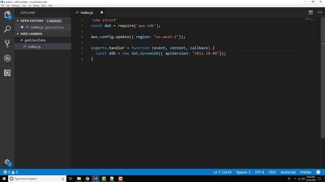 AWS Lambda & DynamoDB - AWS Serverless Part I смотреть онлайн