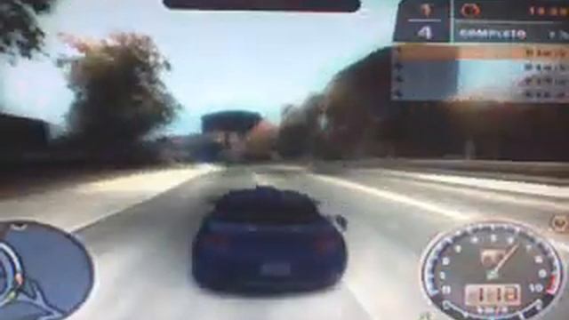 NFSMW, carrera de radar, mazda rx-8. смотреть онлайн