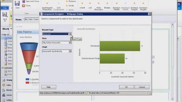 Microsoft CRM 2011 - Live Dashboards (eng) смотреть онлайн