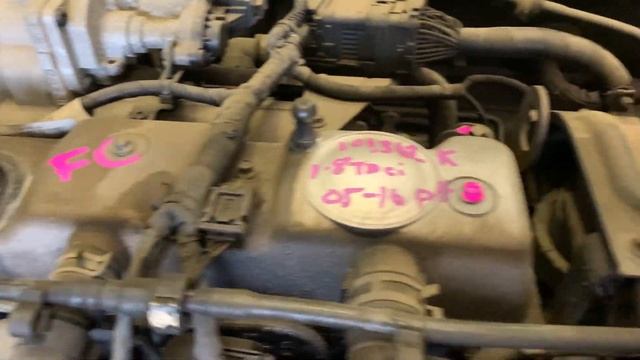 Ford Focus Engine 1.8 TDCI Diesel 101,362 Mondeo S-Max KKDA QYBA 2005 - 2010 MK2 смотреть онлайн