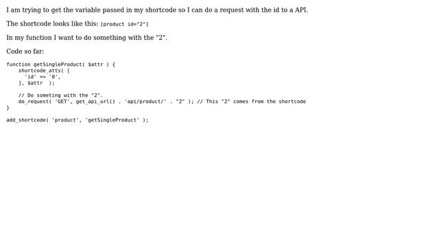 Wordpress: Get param from shortcode in plugin function смотреть онлайн