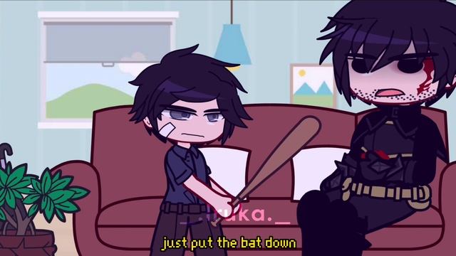 Past Bruce meets his future self (Batfam) смотреть онлайн